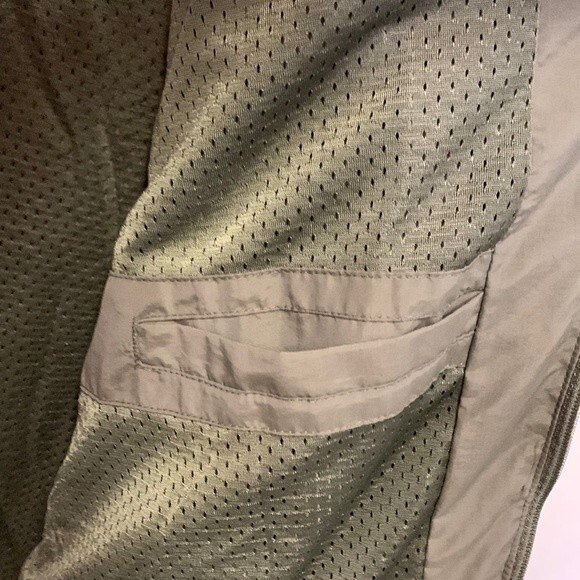 Ruing Olive Green Water and Wind Resistant Outdoor Hooded Jacket Size XL - Picture 7 of 13